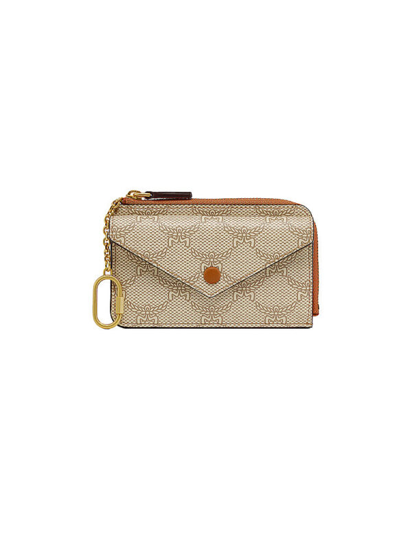 MCM Geldbörse - Kartnetui LAURETOS beige