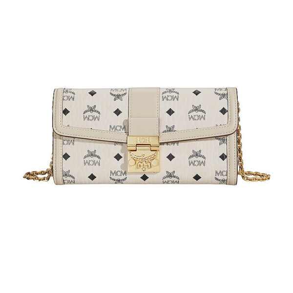 MCM Geldbörse TRACY Large beige