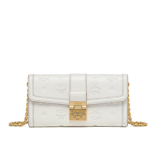MCM Geldbörse TRACY Large creme