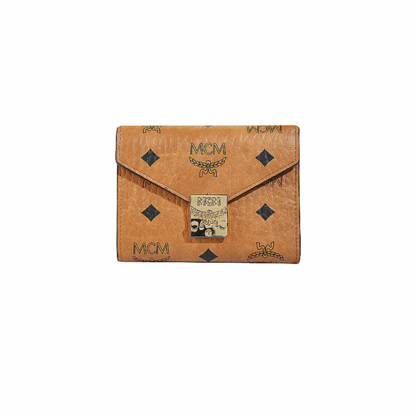 MCM Geldbörse TRACY VISETOS Small braun