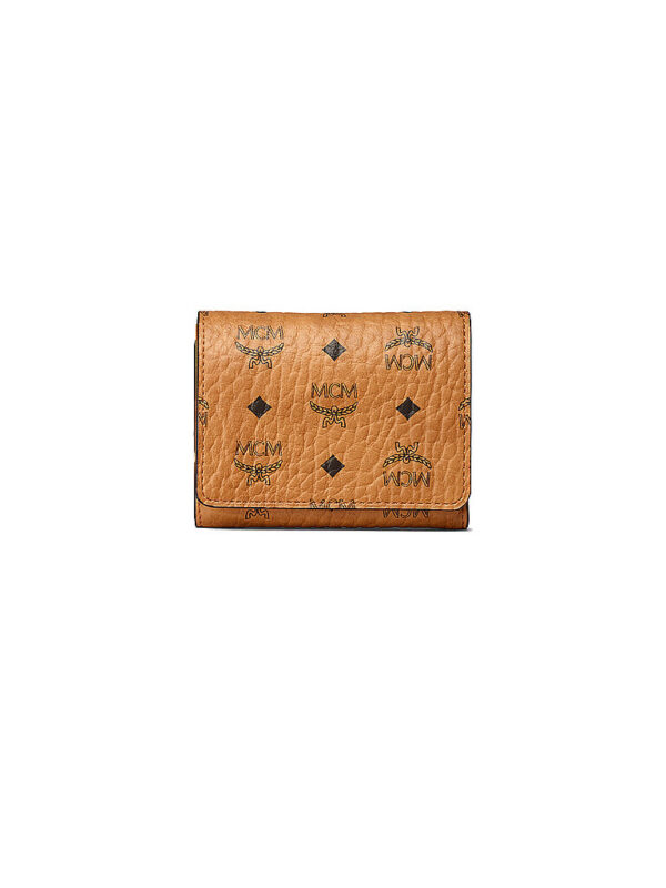 MCM Geldbörse Visetos Original Flap Wallet braun