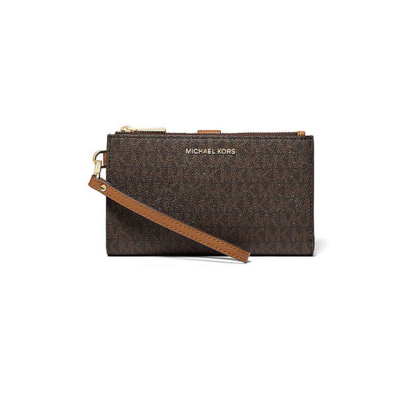 MICHAEL KORS Geldbörse JET SET braun