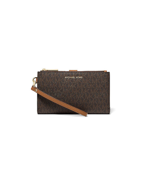 MICHAEL KORS Geldbörse JET SET braun