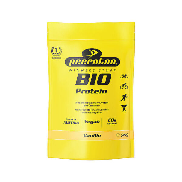PEEROTON Getränkepulver Bio Protein 500g Vanille bunt