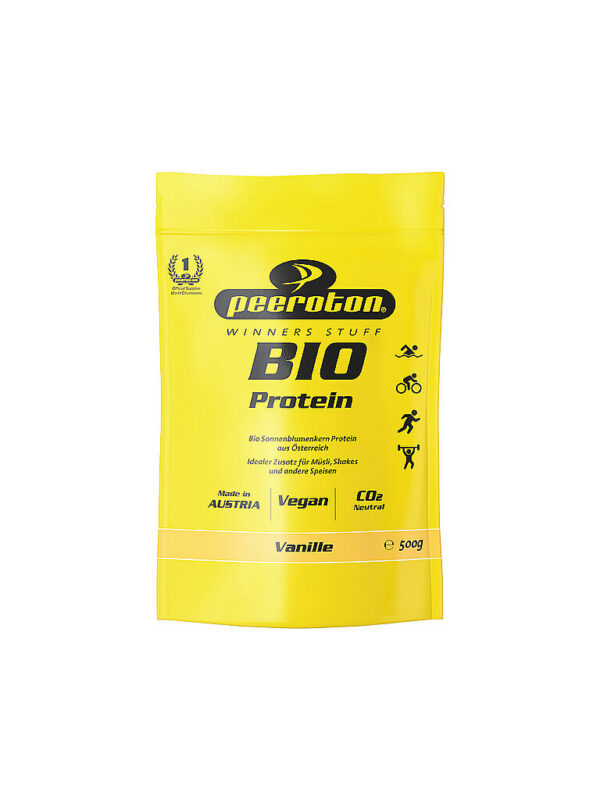 PEEROTON Getränkepulver Bio Protein 500g Vanille bunt