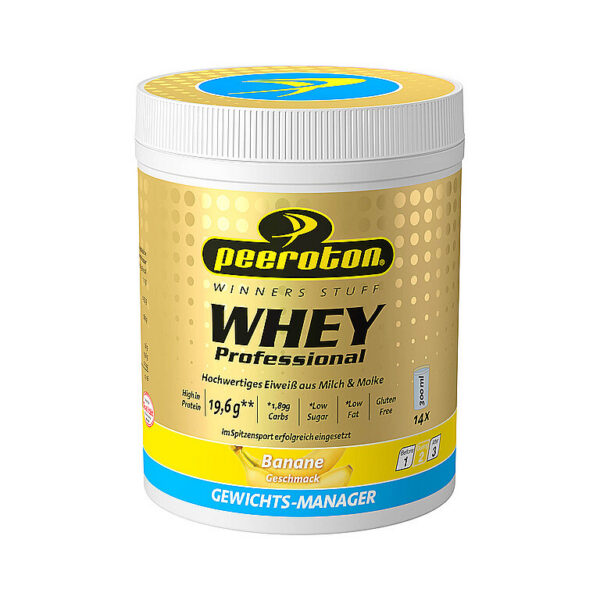 PEEROTON WHEY Professional myProtein Shake Banane 350g bunt