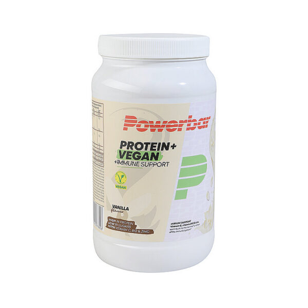 POWER BAR Getränkepulver Protein+Vegan Immune 570g Vanille weiss