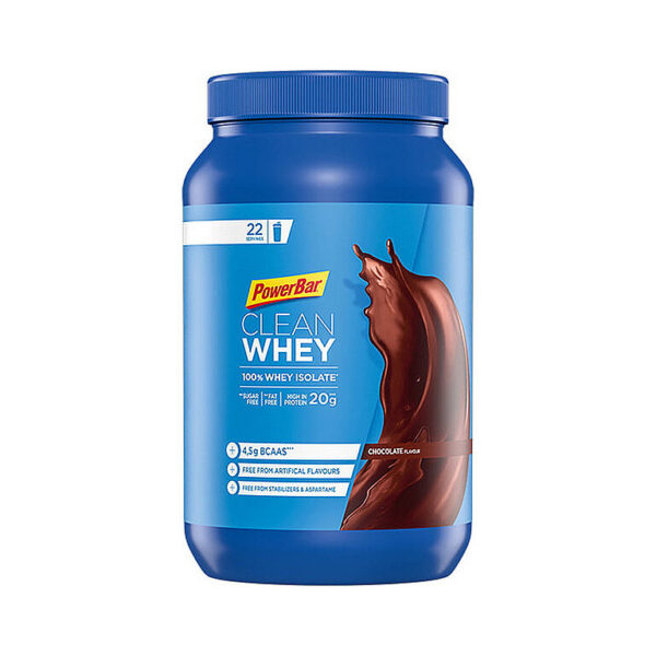 POWER BAR Proteinpulver Clean Whey 100% Whey Isolate Chocolate 570g bunt