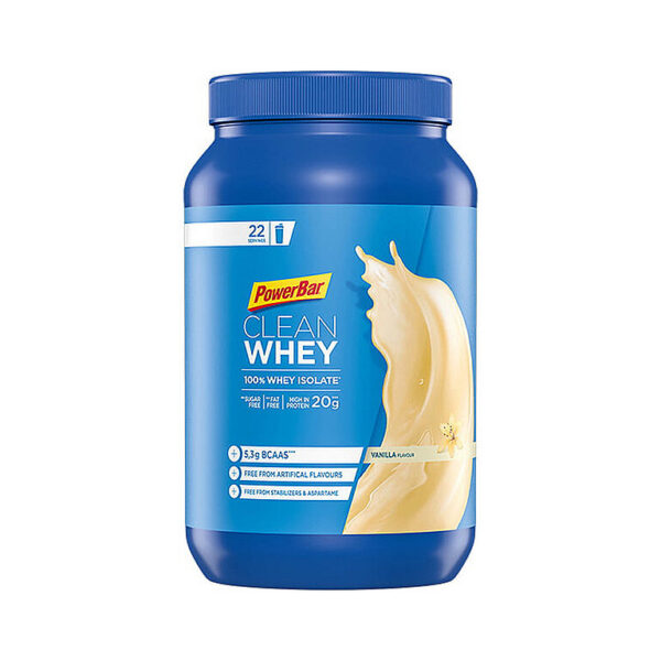 POWER BAR Proteinpulver Clean Whey 100% Whey Isolate Vanille 570g bunt