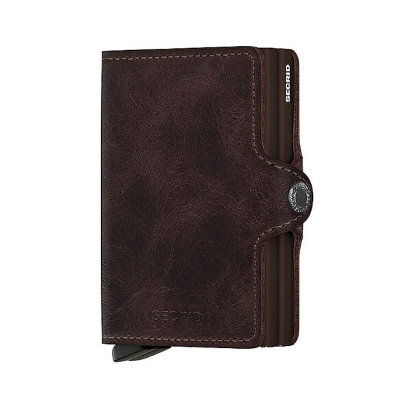 SECRID Geldbörse - Twinwallet Vintage Twin Chocolate braun