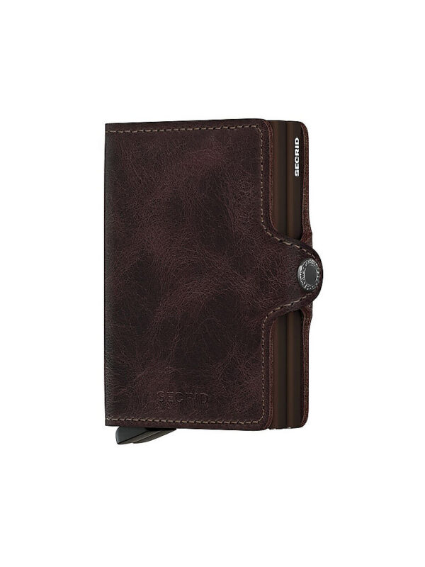SECRID Geldbörse - Twinwallet Vintage Twin Chocolate braun